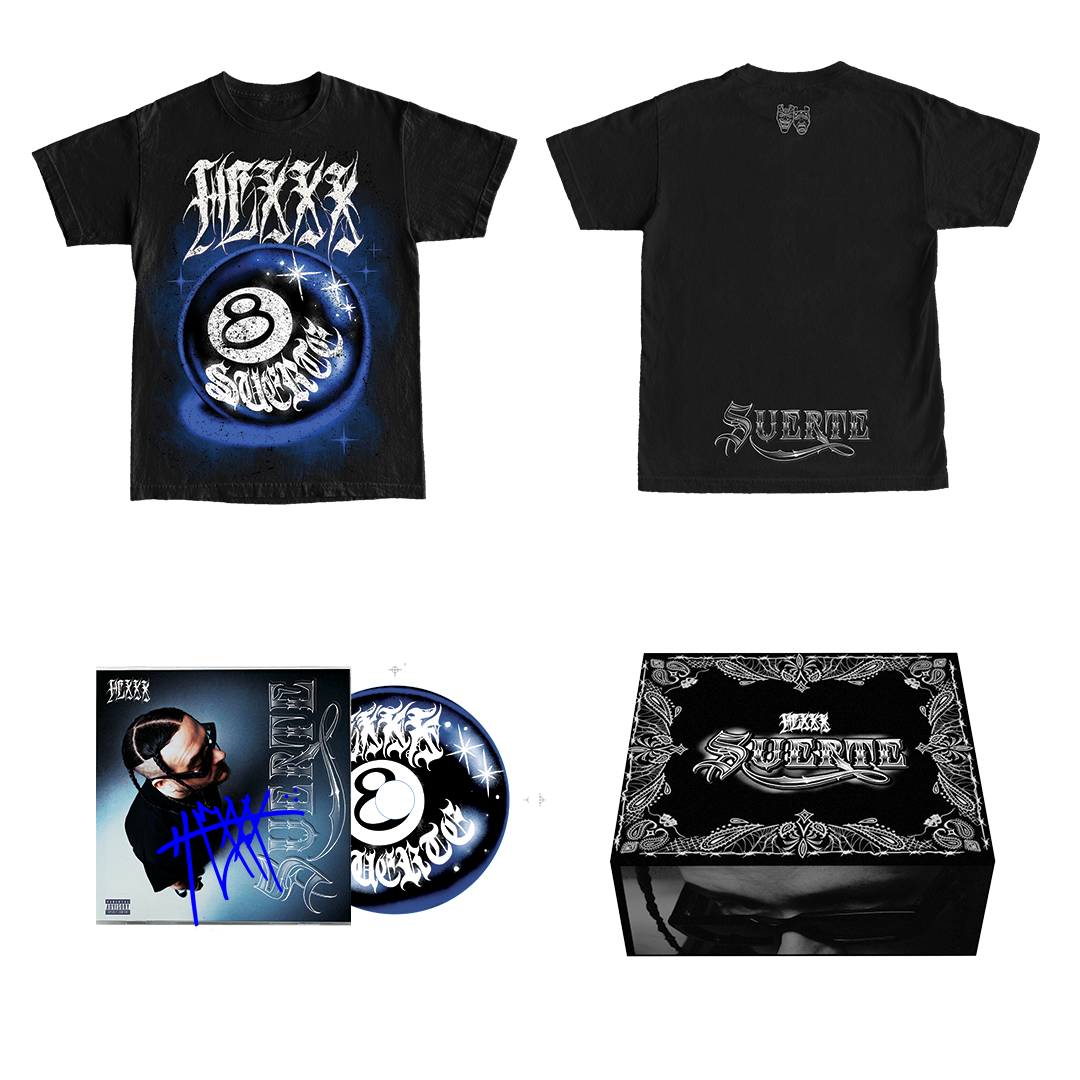 CD Box +T-Shirt | "SUERTE" by HEXXX