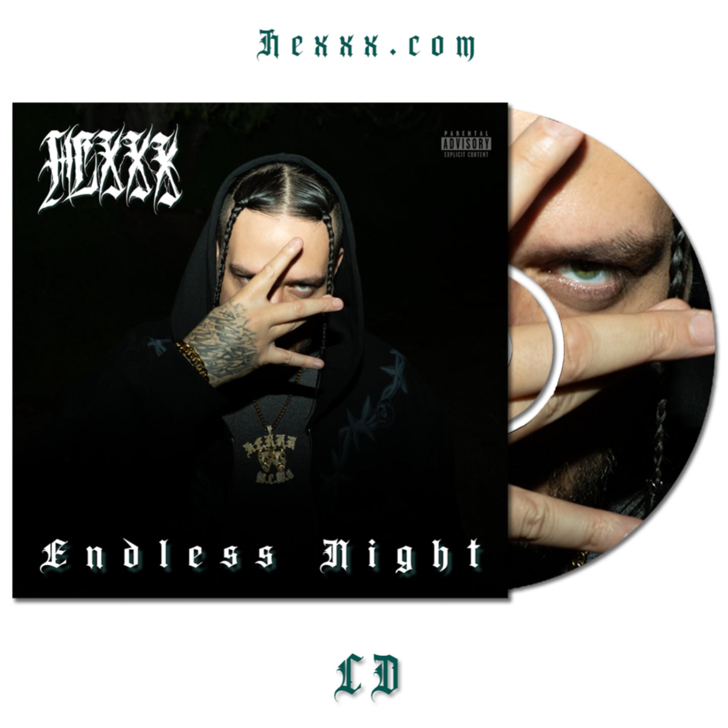 Bundle #1: CD + Foam Hand | "Endless Night" by HEXXX