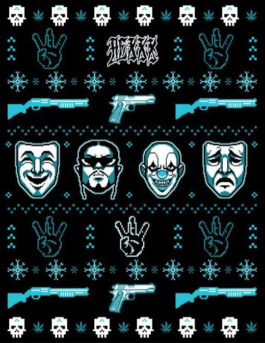 Frosty Blue: Ugly HEXXXmas Sweater