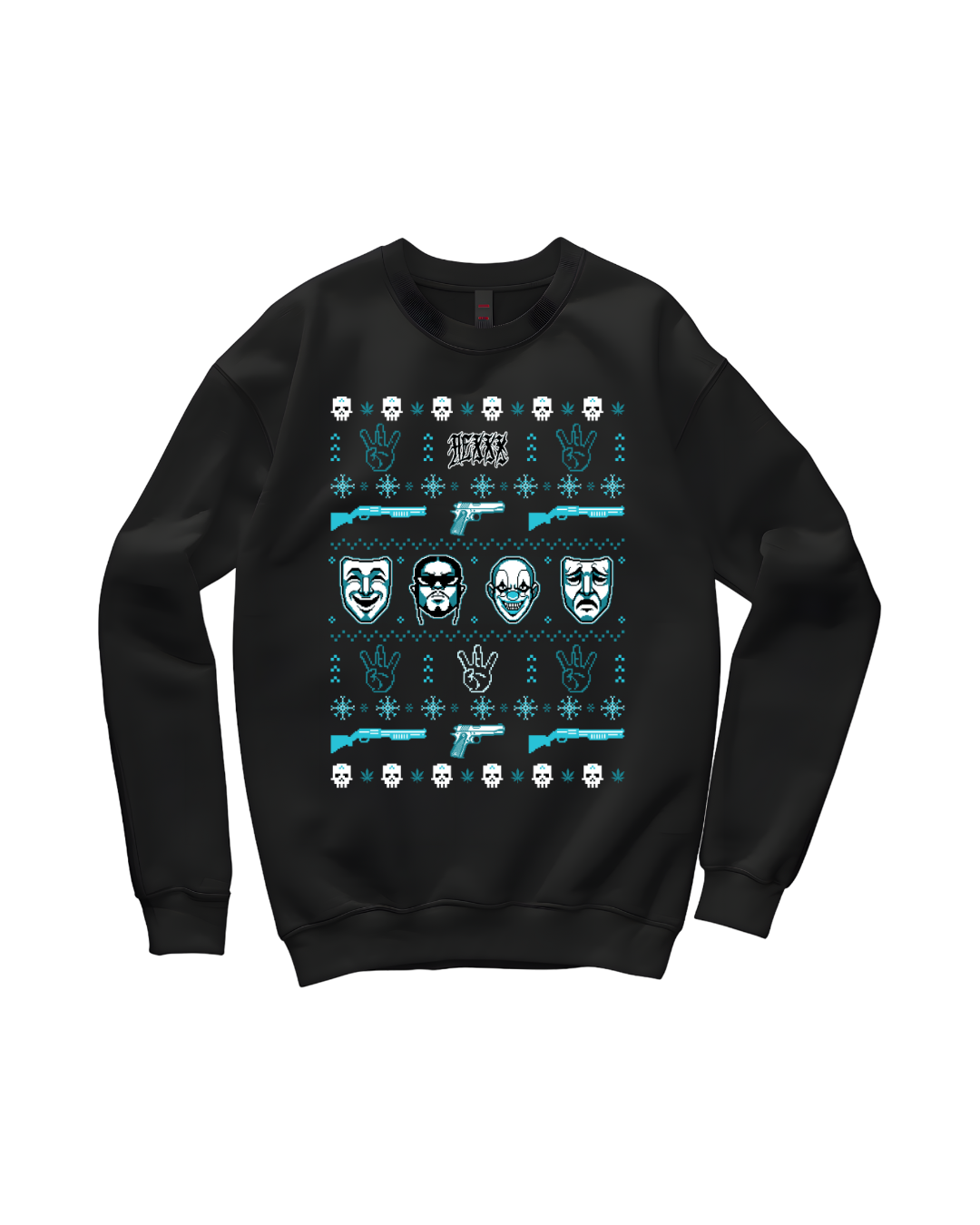 Frosty Blue: Ugly HEXXXmas Sweater